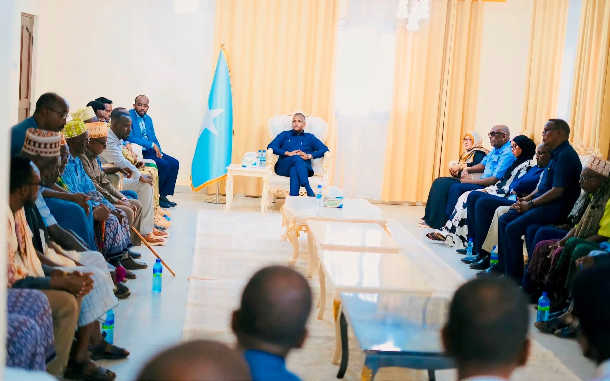 NISA Director Holds Security, Reconciliation Talks in Abudwaq