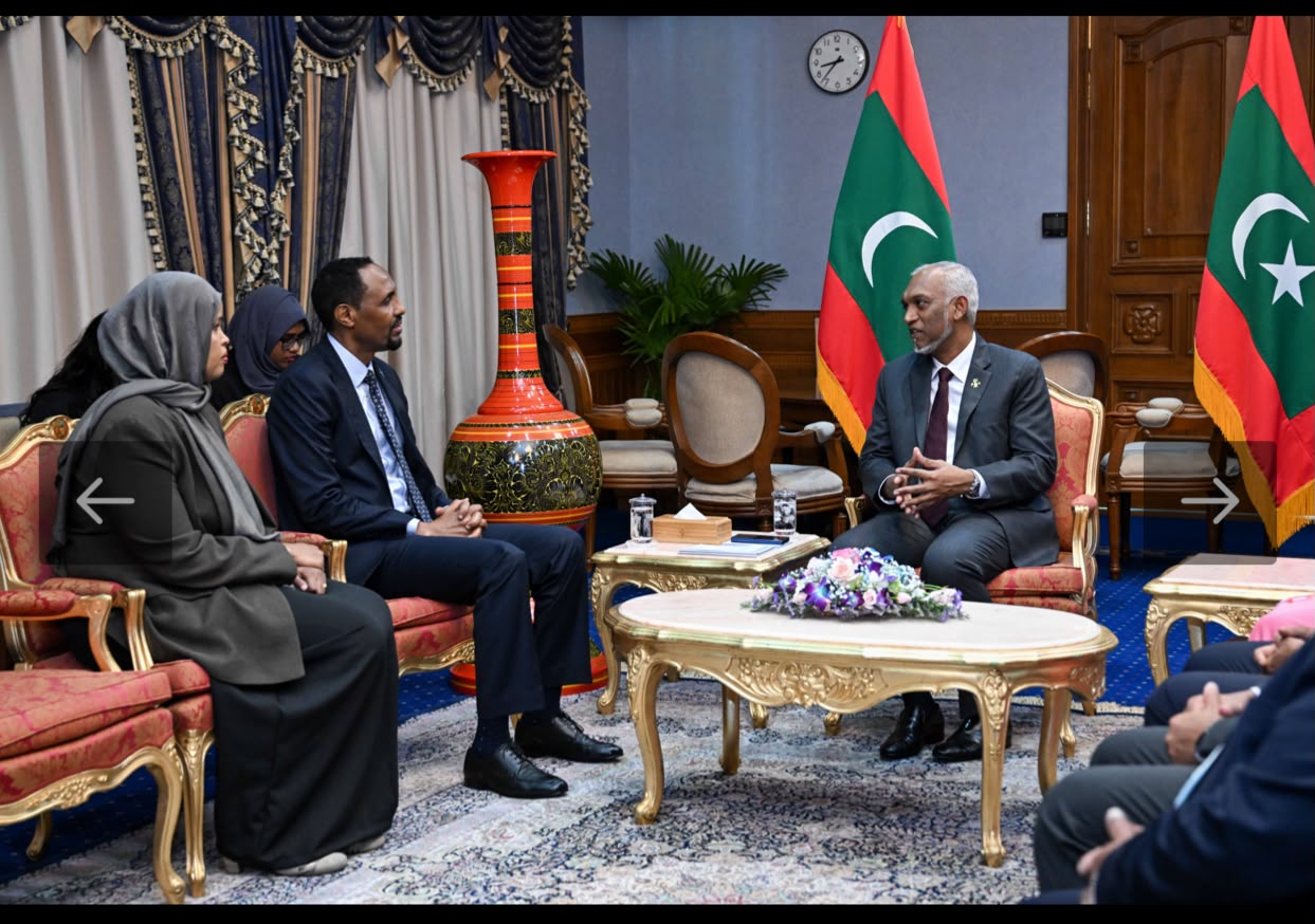 Somalia and the Maldives Renew Direct Diplomatic Ties as Ambassador Odowa Presents Credentials in Malé