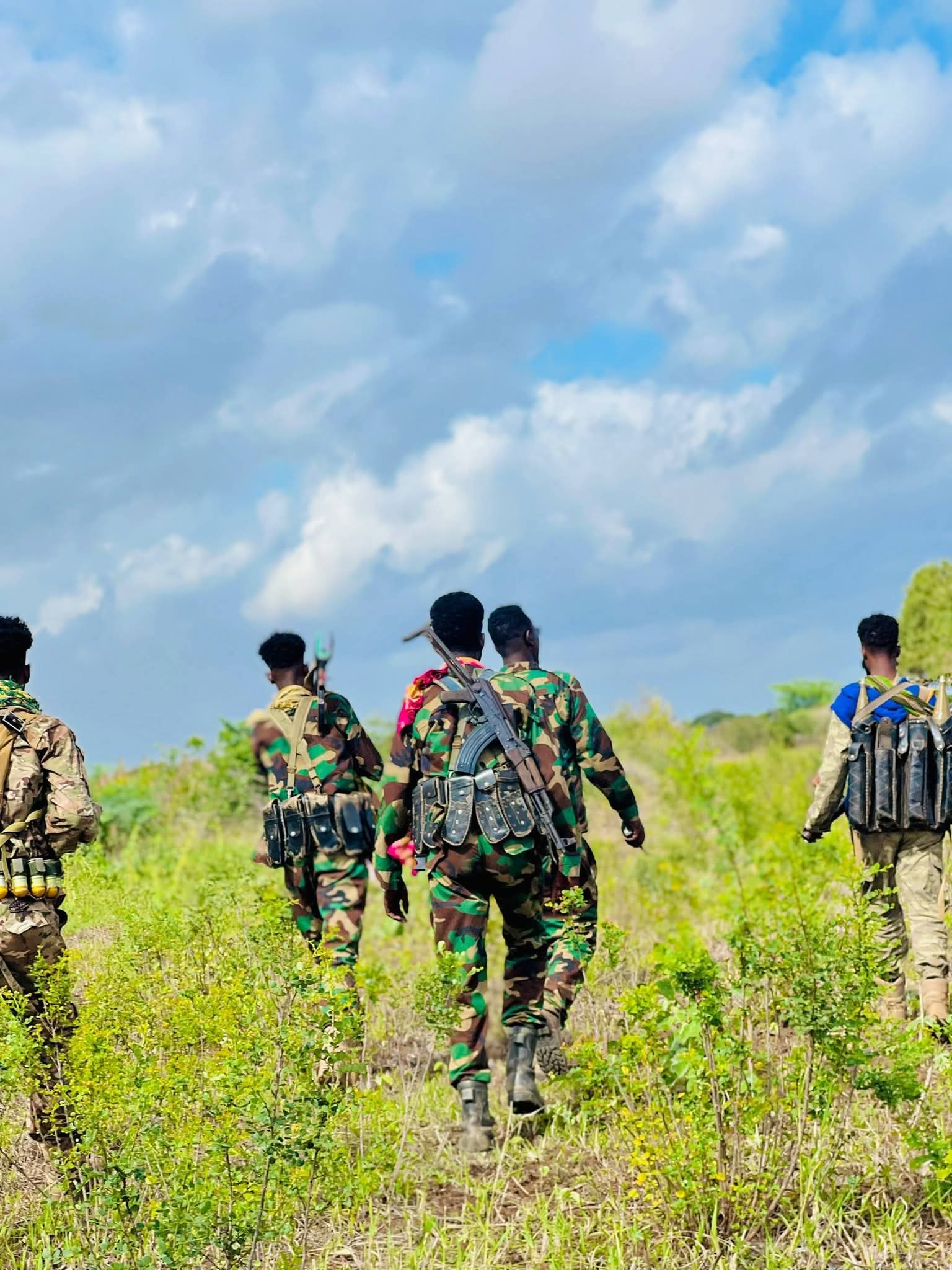 Somali Army Conducts Security Operation in Lower Shabelle