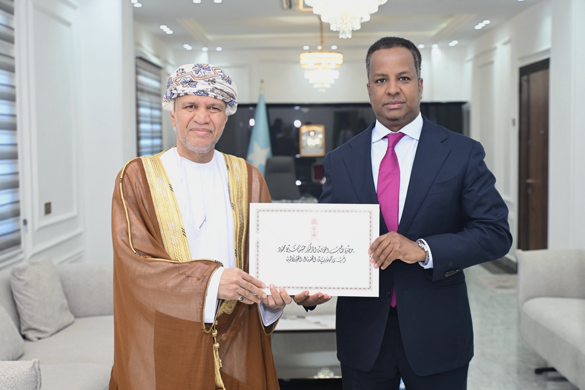 Foreign Minister Receives Copy of Credentials from Omani Ambassador-Designate