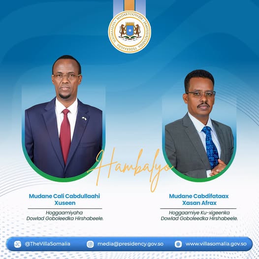 Somali Leaders Congratulate New Hirshabelle Leadership