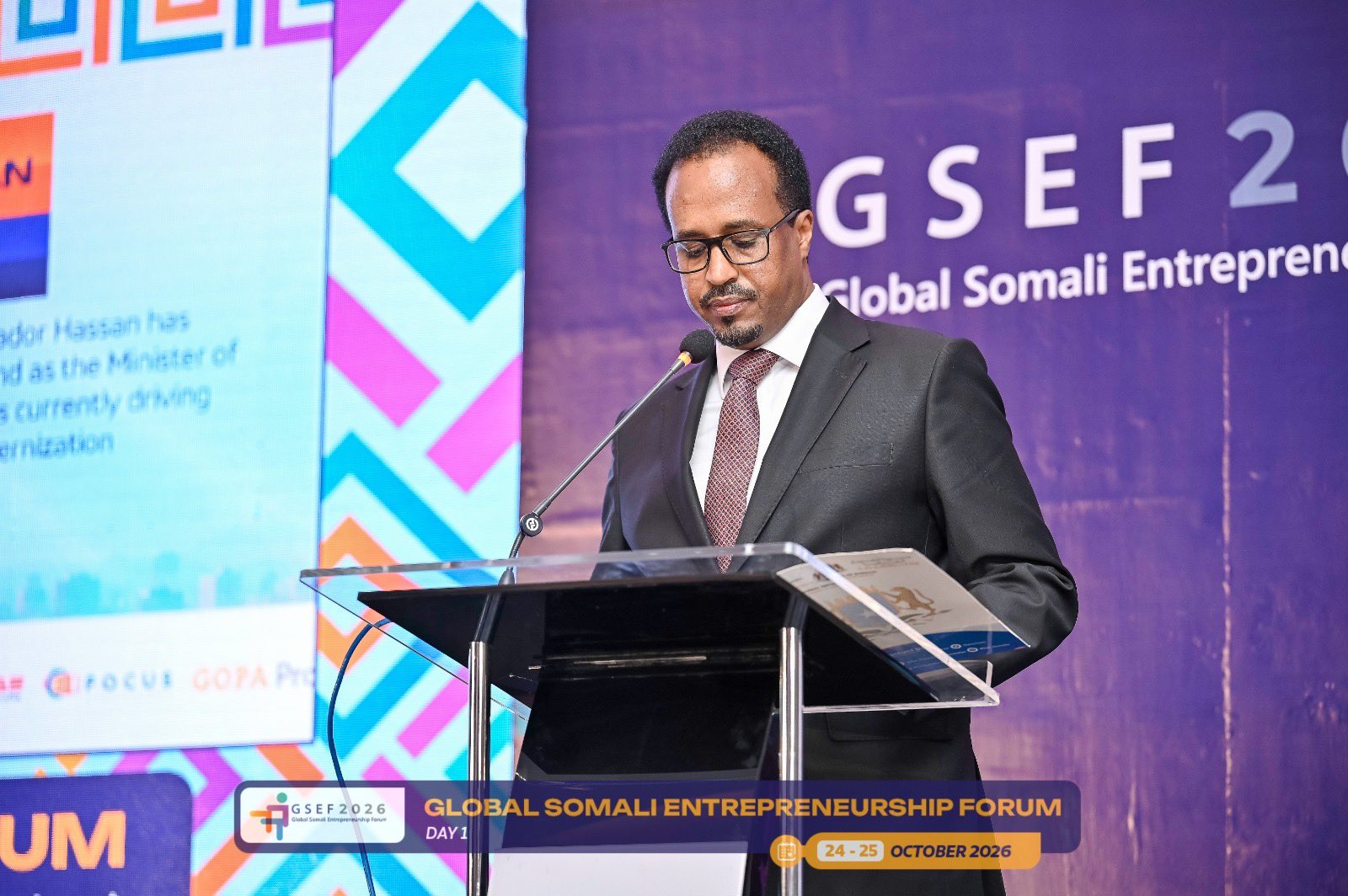 Commerce Minister Highlights Somalia’s Private Sector Potential at Entrepreneurship Forum in Nairobi