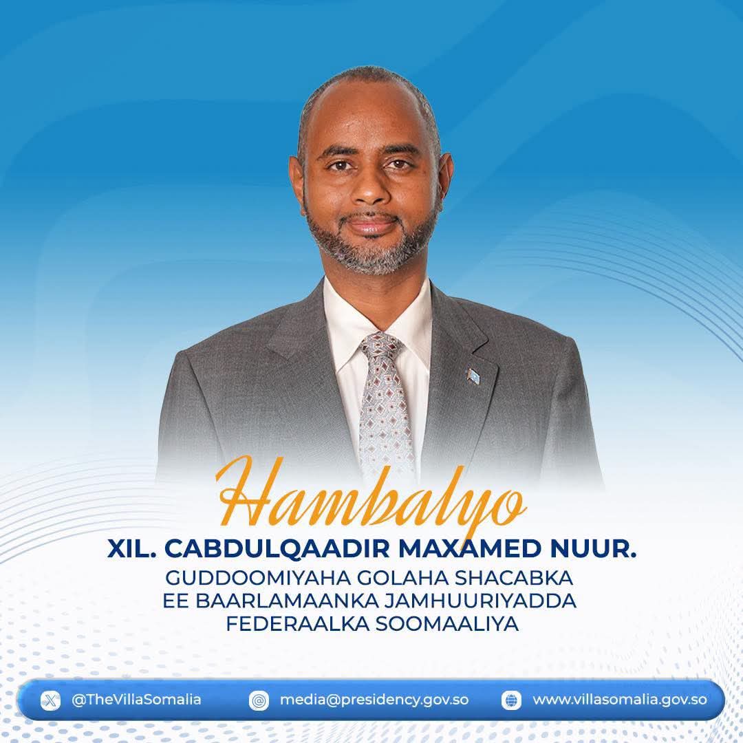 MADAXWEYNE XASAN SHEEKH OO U HAMBALYEEYAY GUDDOOMIYAHA CUSUB EE GOLAHA SHACABKA